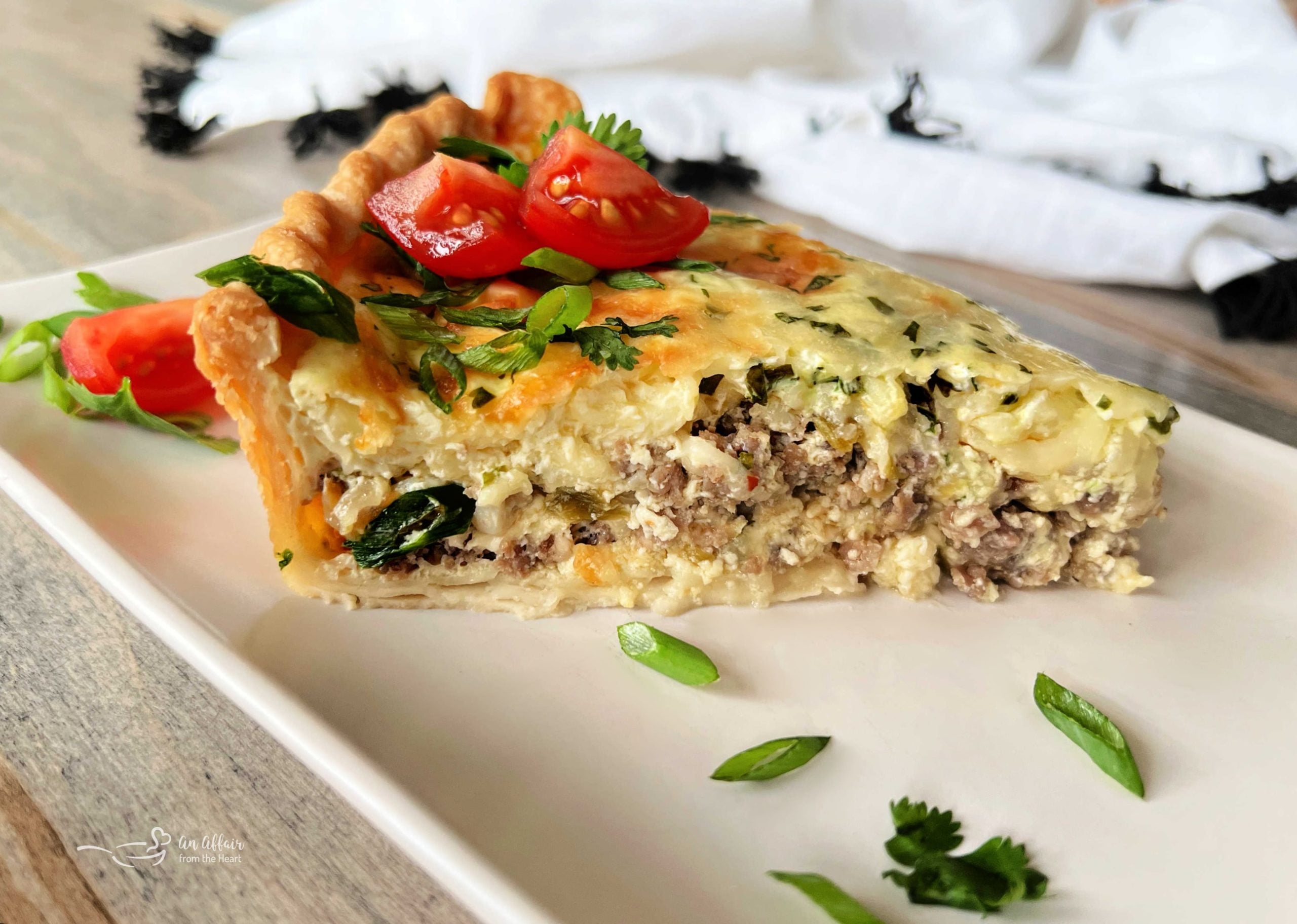 Healthier Green Chile Quiche with Turkey Sausage Benefits
